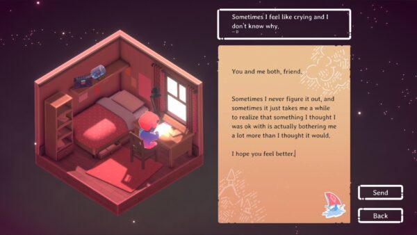 Screenshot from Kind Words