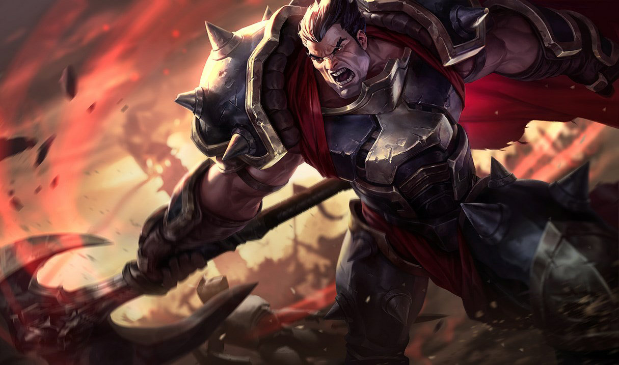 Darius, a League of Legends champion. 