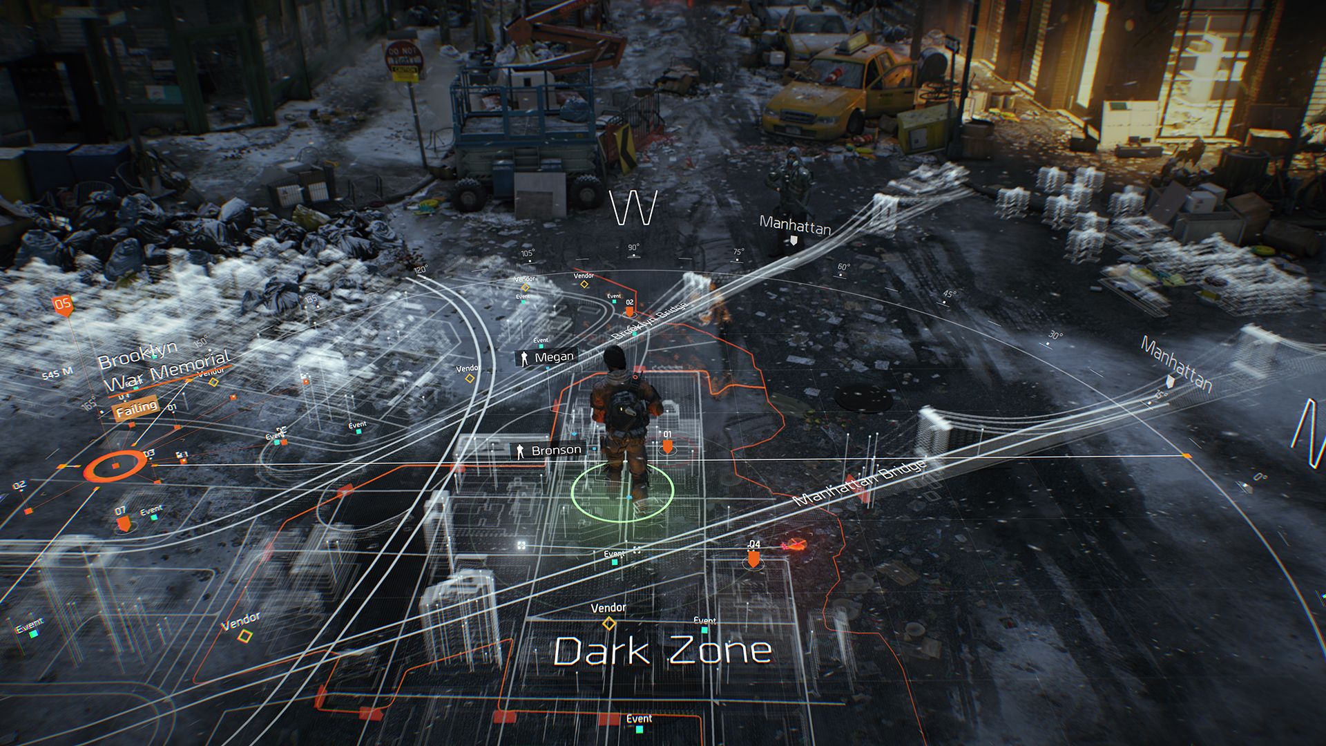 Screenshot from Tom Clancy's The Division (Dark Zone)
