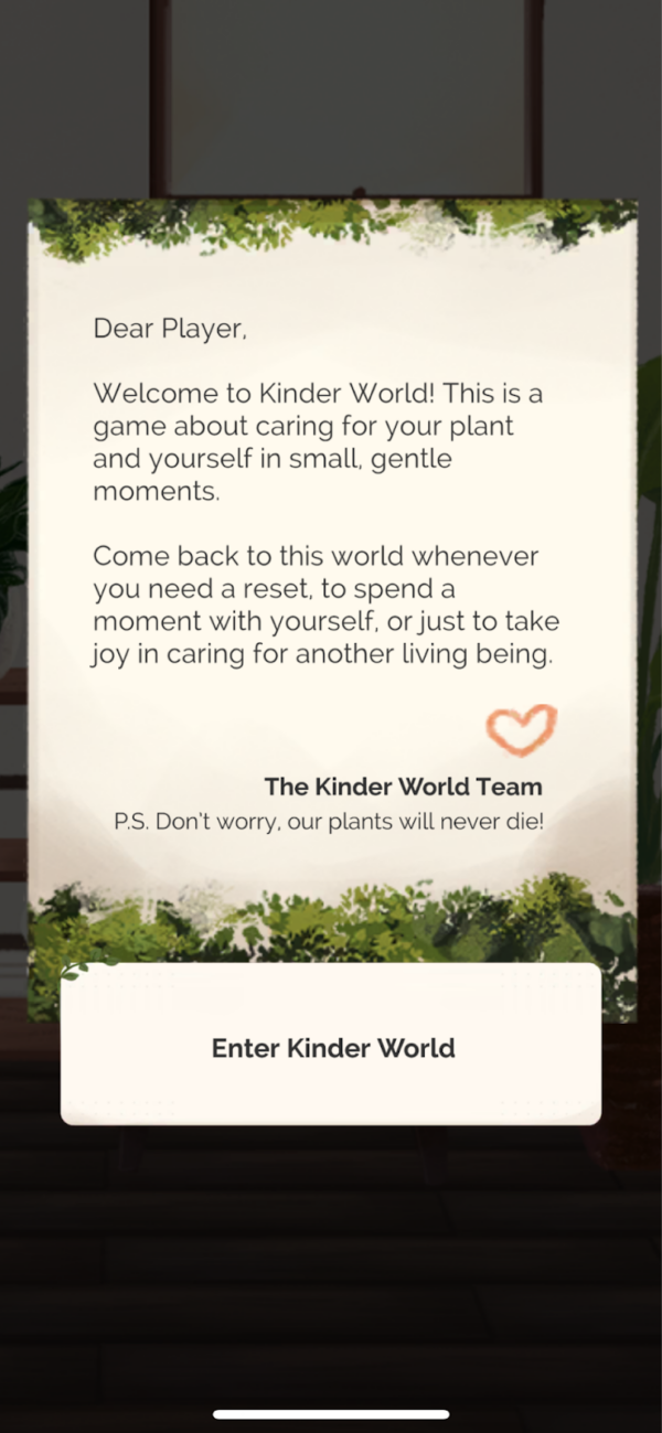 Screenshot from Kinder World