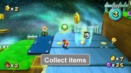 Screenshot from Super Mario Galaxy 2