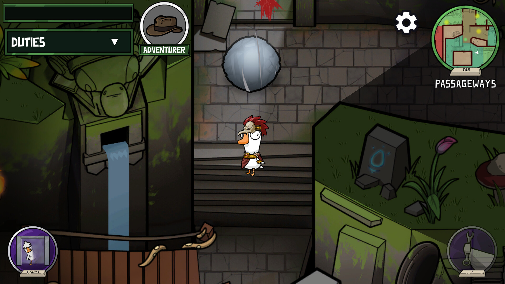 Screenshot from Goose Goose Duck