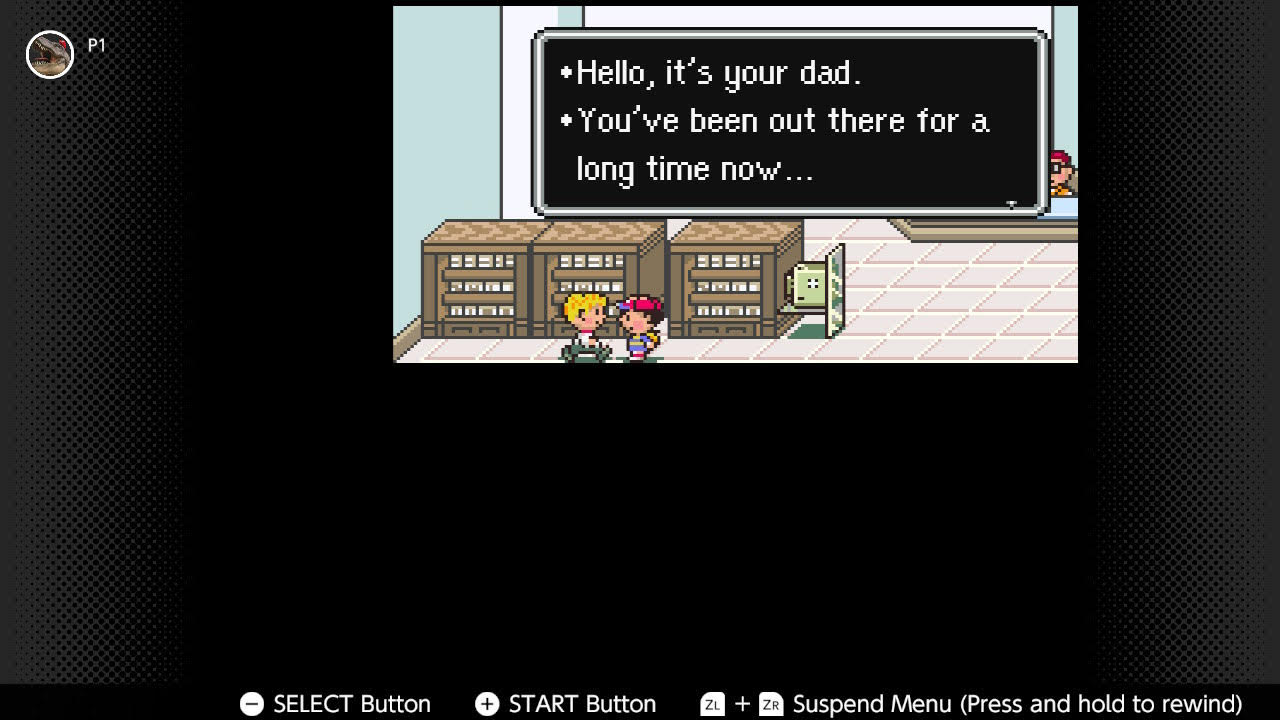 Screenshot from Earthbound